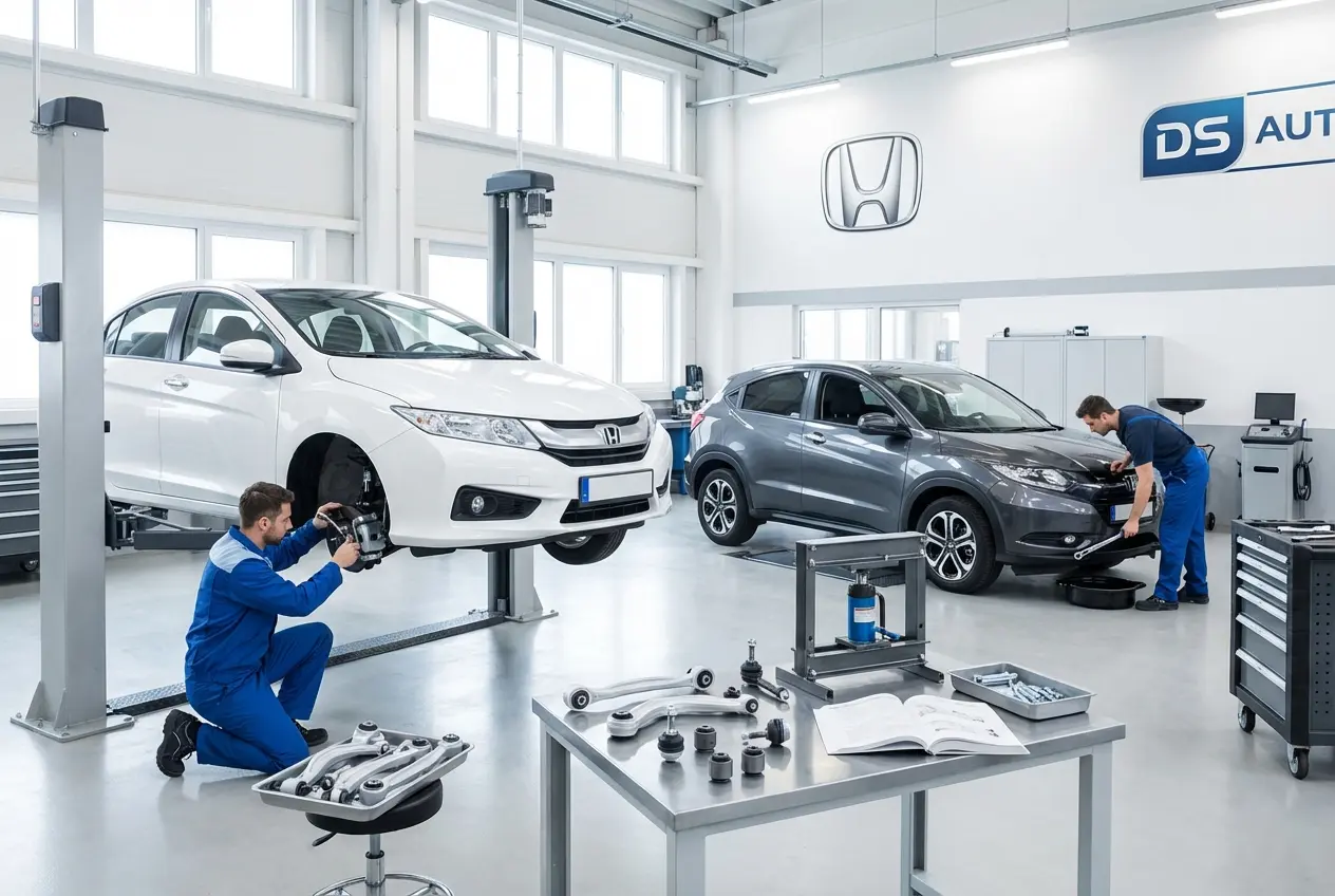 Диагностика и ремонт передней и задней подвески Honda в Жуковском - автосервис DS Auto
