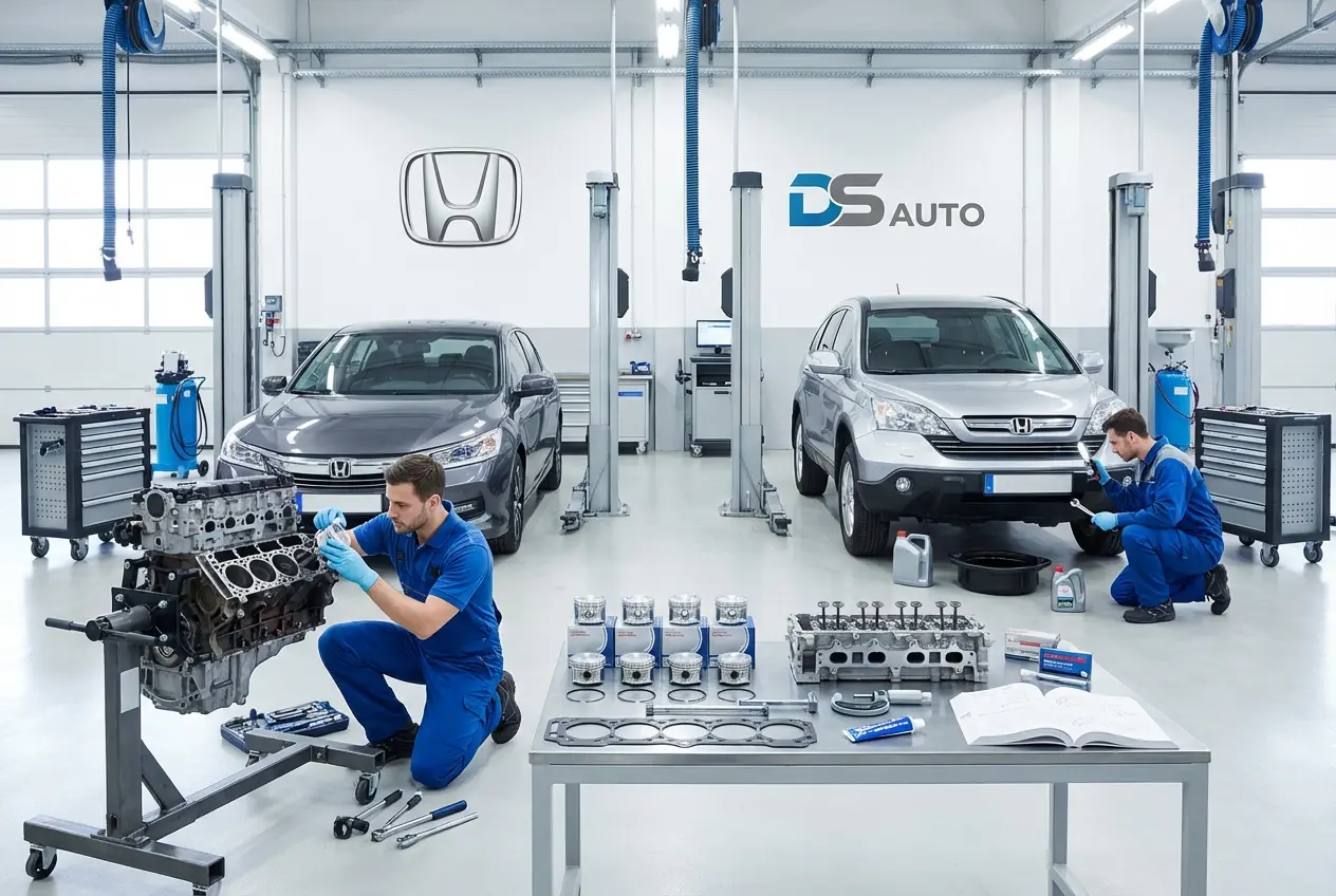 Диагностика и капитальный ремонт дизельного двигателя Honda (Хонда) в Жуковском – автосервис DS Auto, проверка и обслуживание дизеля
